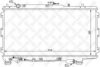 STELLOX 10-26466-SX Radiator, engine cooling